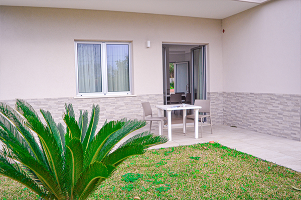 Garden area